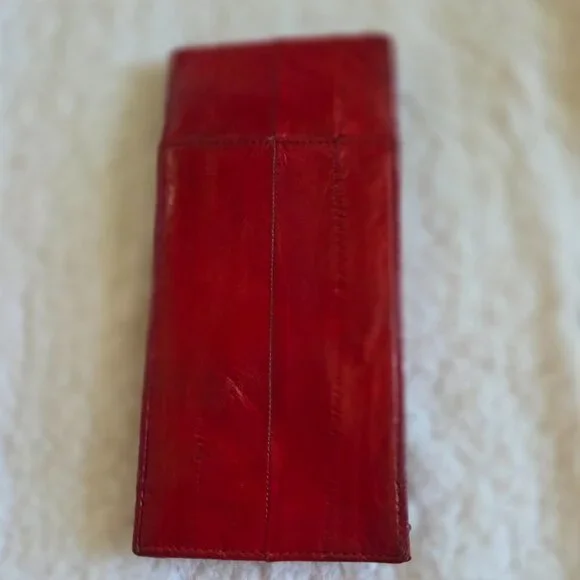 Collection of Red Eel Purse Accessories - Picture 3 of 16